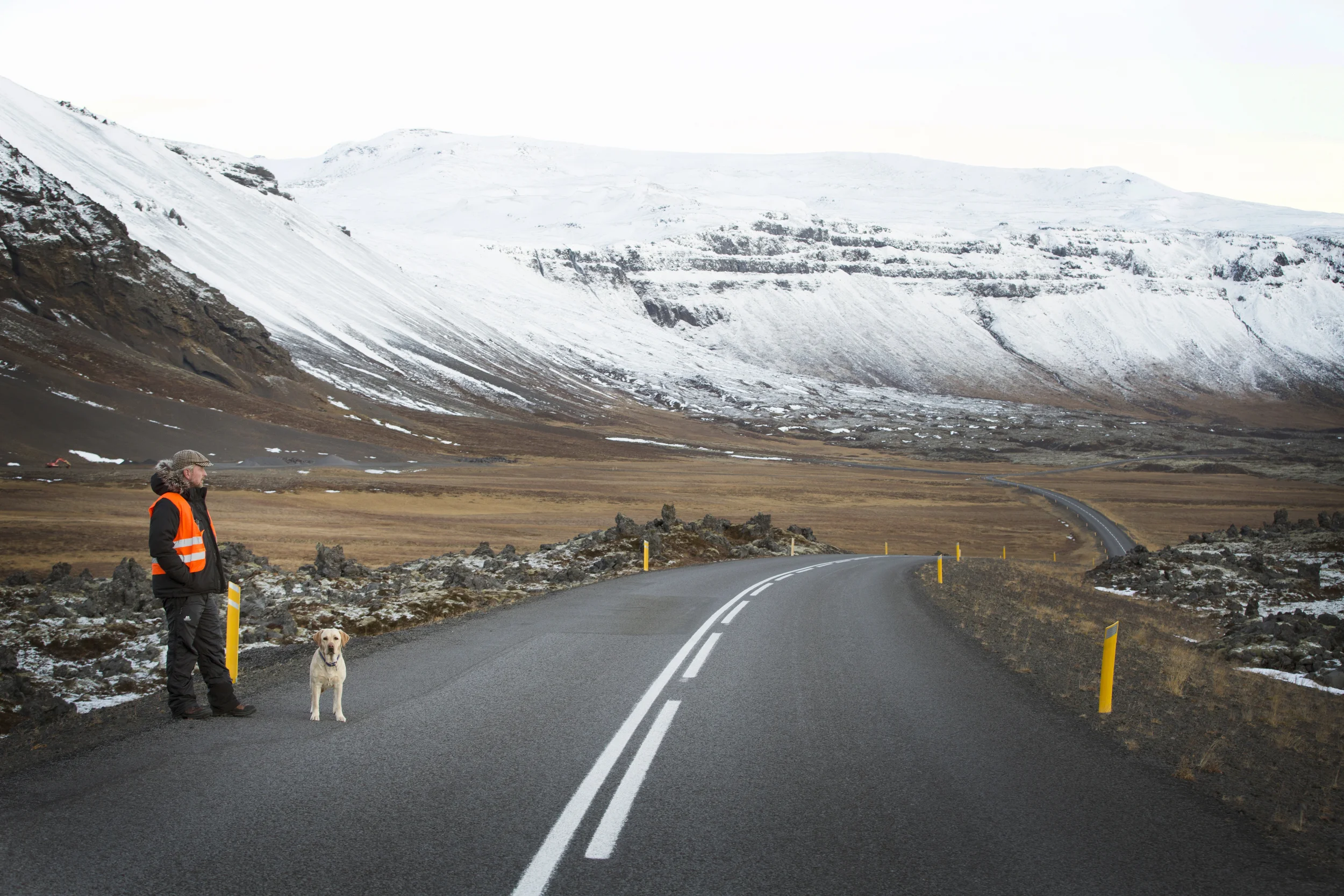 Addi and Ookla in Iceland