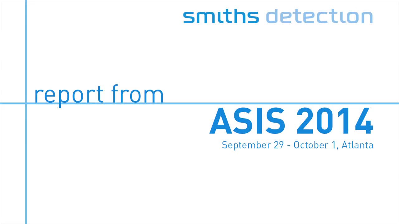 SMITHS DETECTION ASIS 2014 COMPANY CHECK IN VIDEO