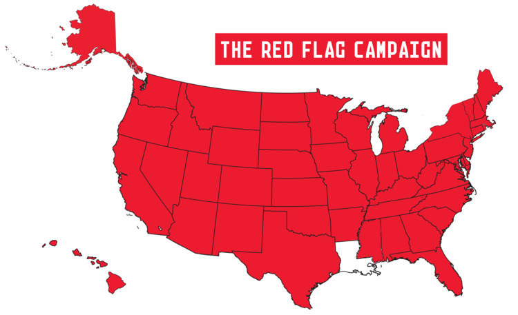 The Red Flag Campaign National Reach