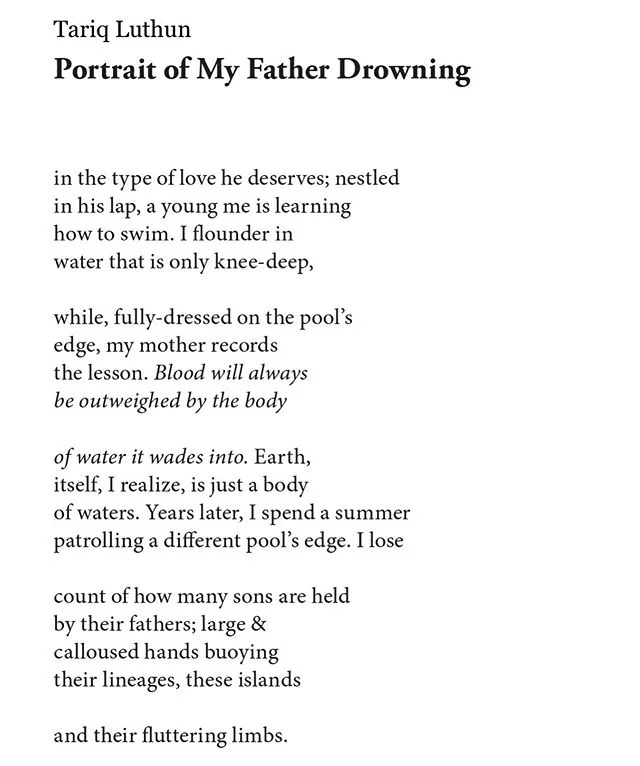 hi all, #tbt to earlier this week when my poem about balancing forgiveness against frustration — especially between men, between generations, between shades of diaspora — was published by Crab Orchard Review. I'm thankful for these words,