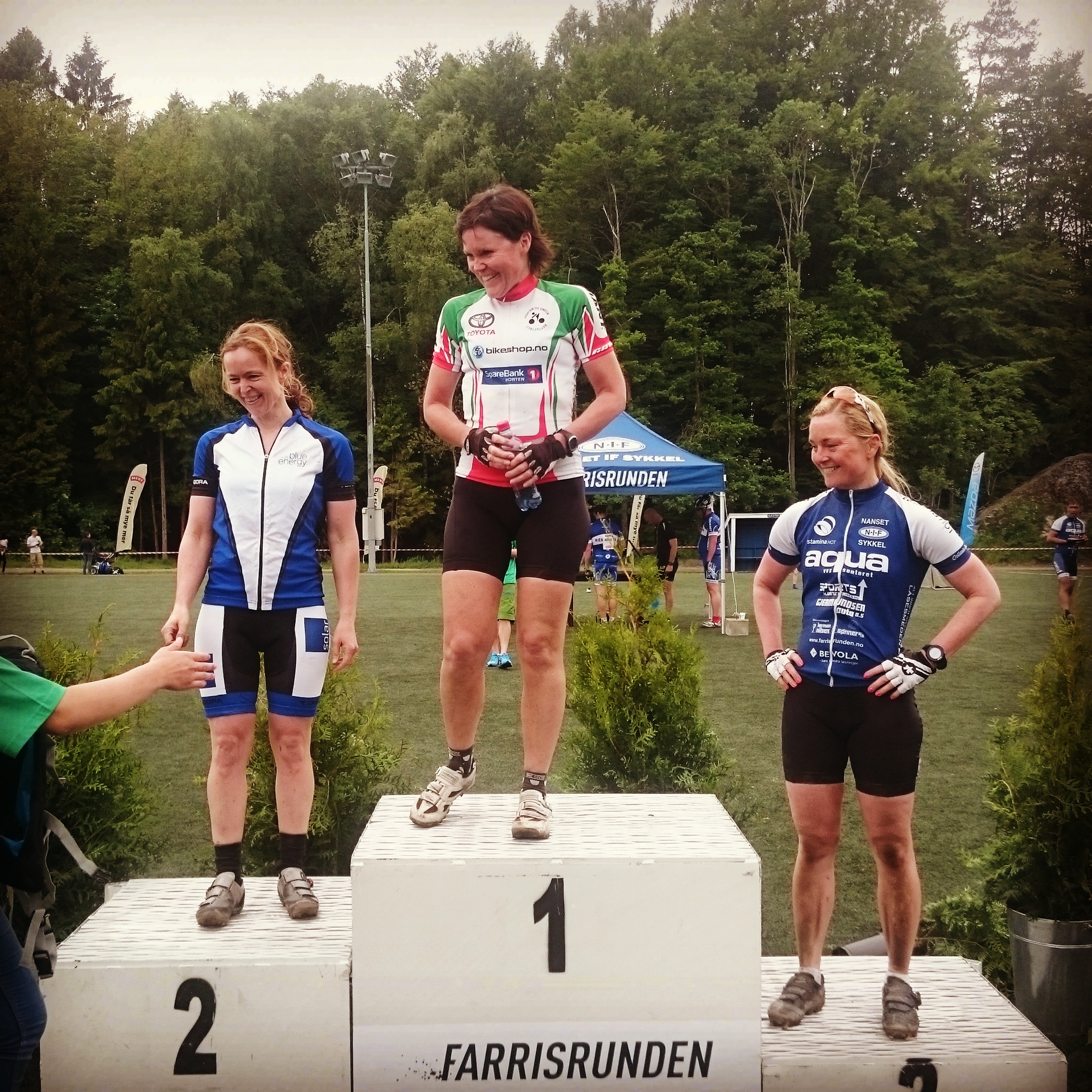 2.plass i Farrisrittet i år. :-) 