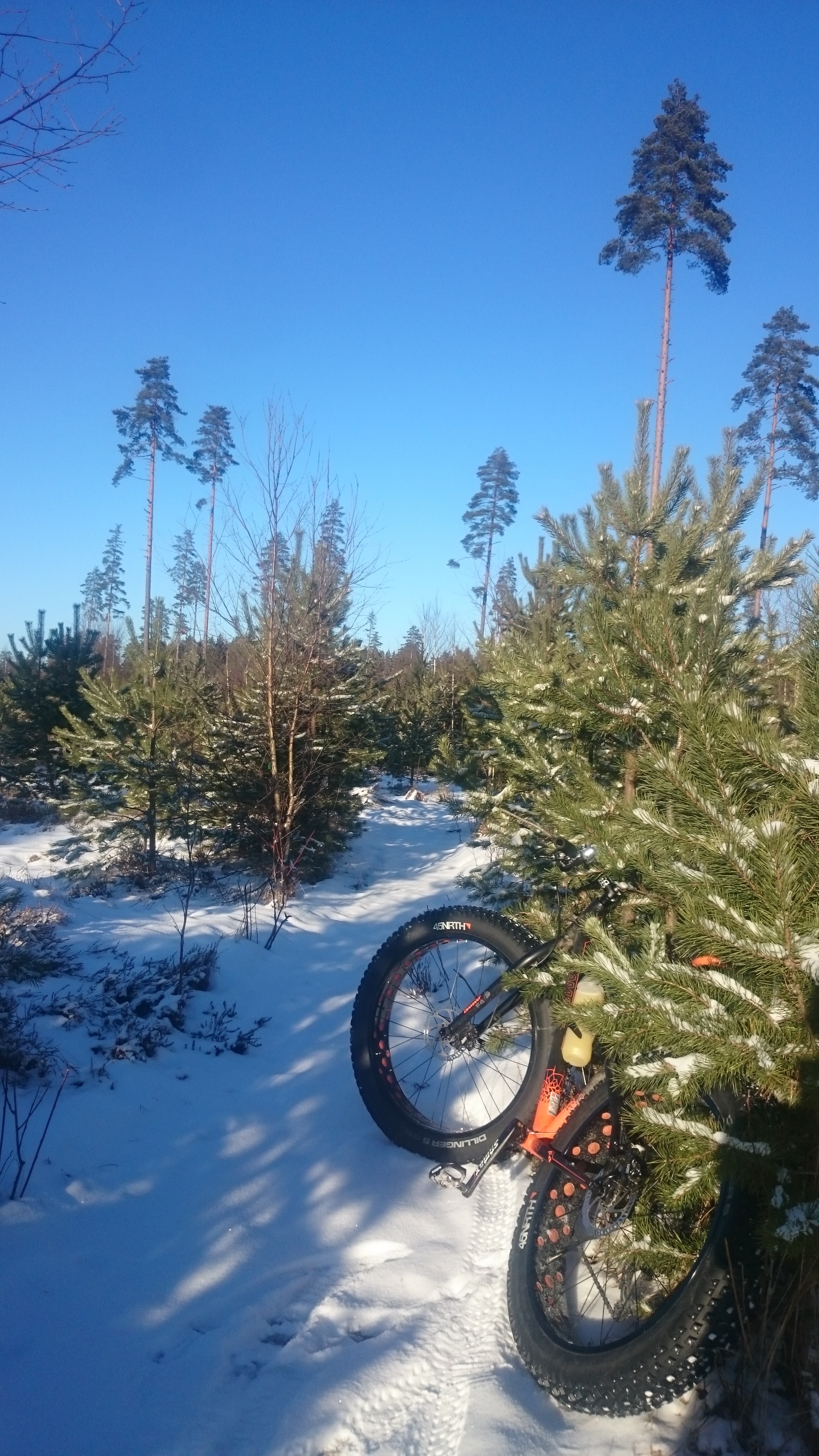 En deilig tur med fatbiken :-) Beste morsdags presang jeg har fått :-) 