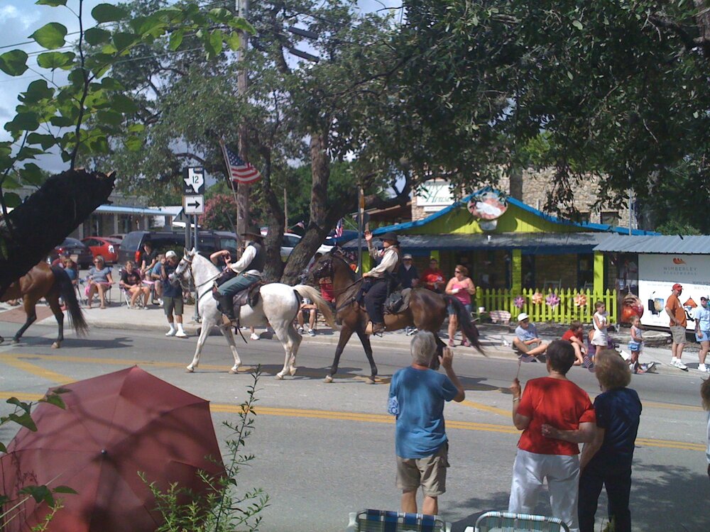 4th of July parade Wimberley TX