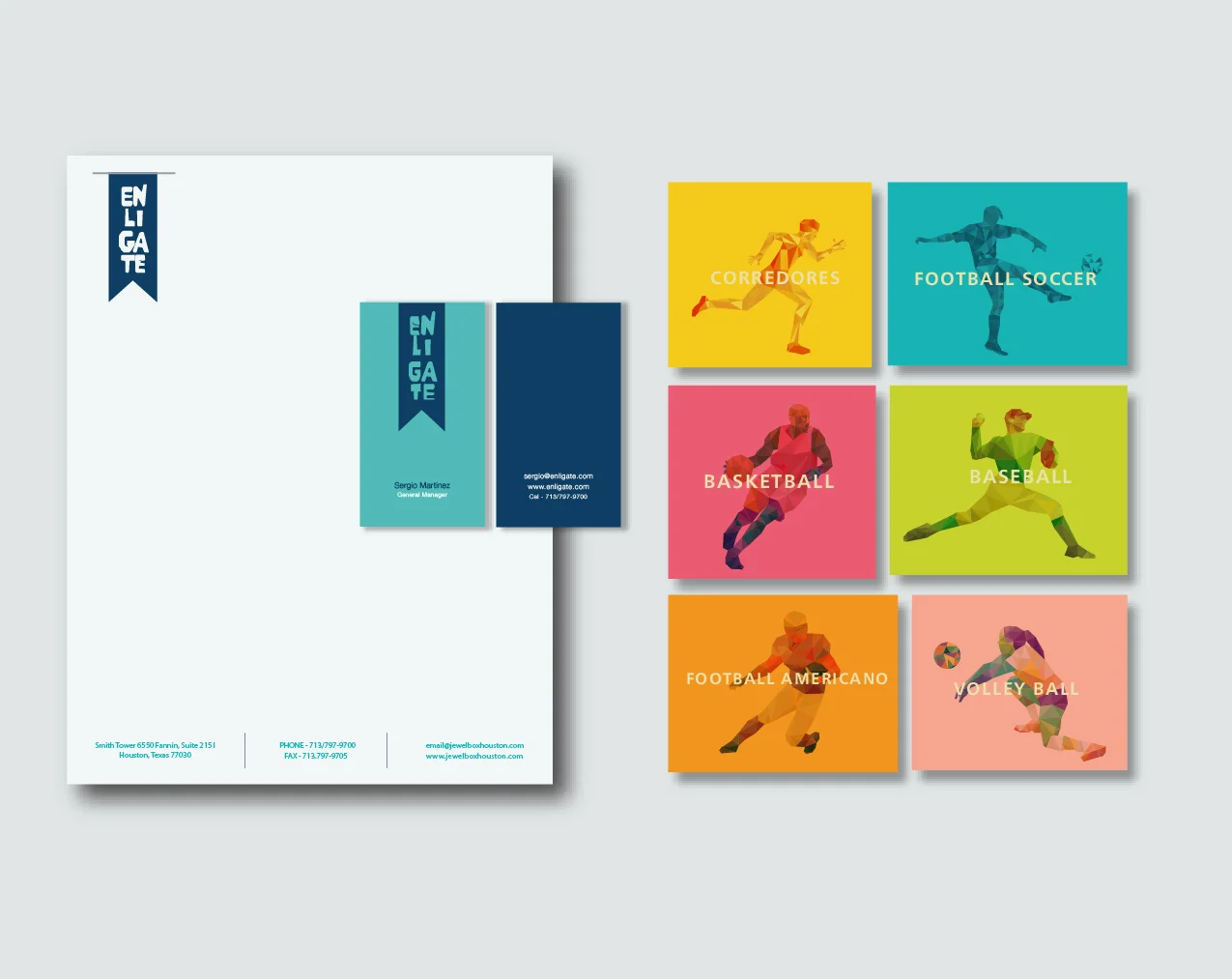 ENLIGATE - Brand Identity 