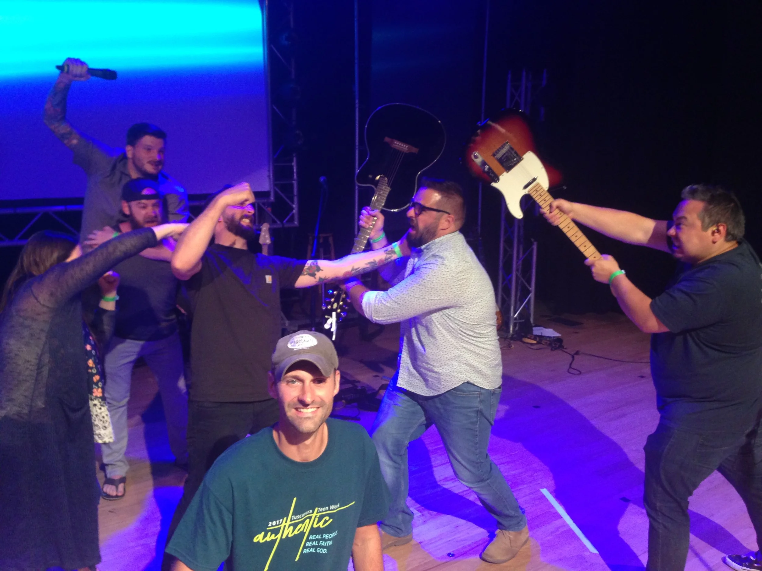 …and even sometimes with the band. it’s a good thing I like problem solving.