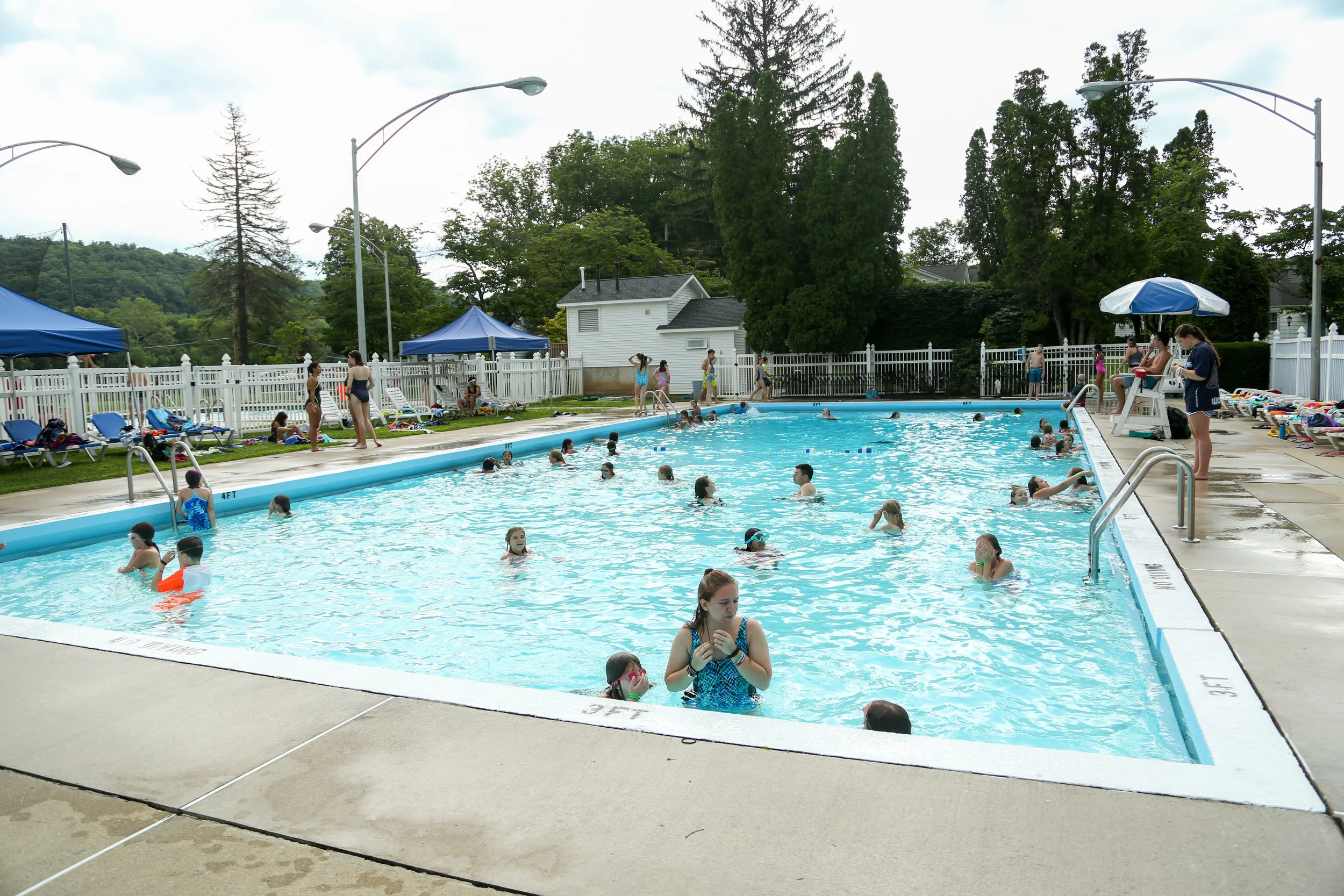 Swimming and Diving Pools