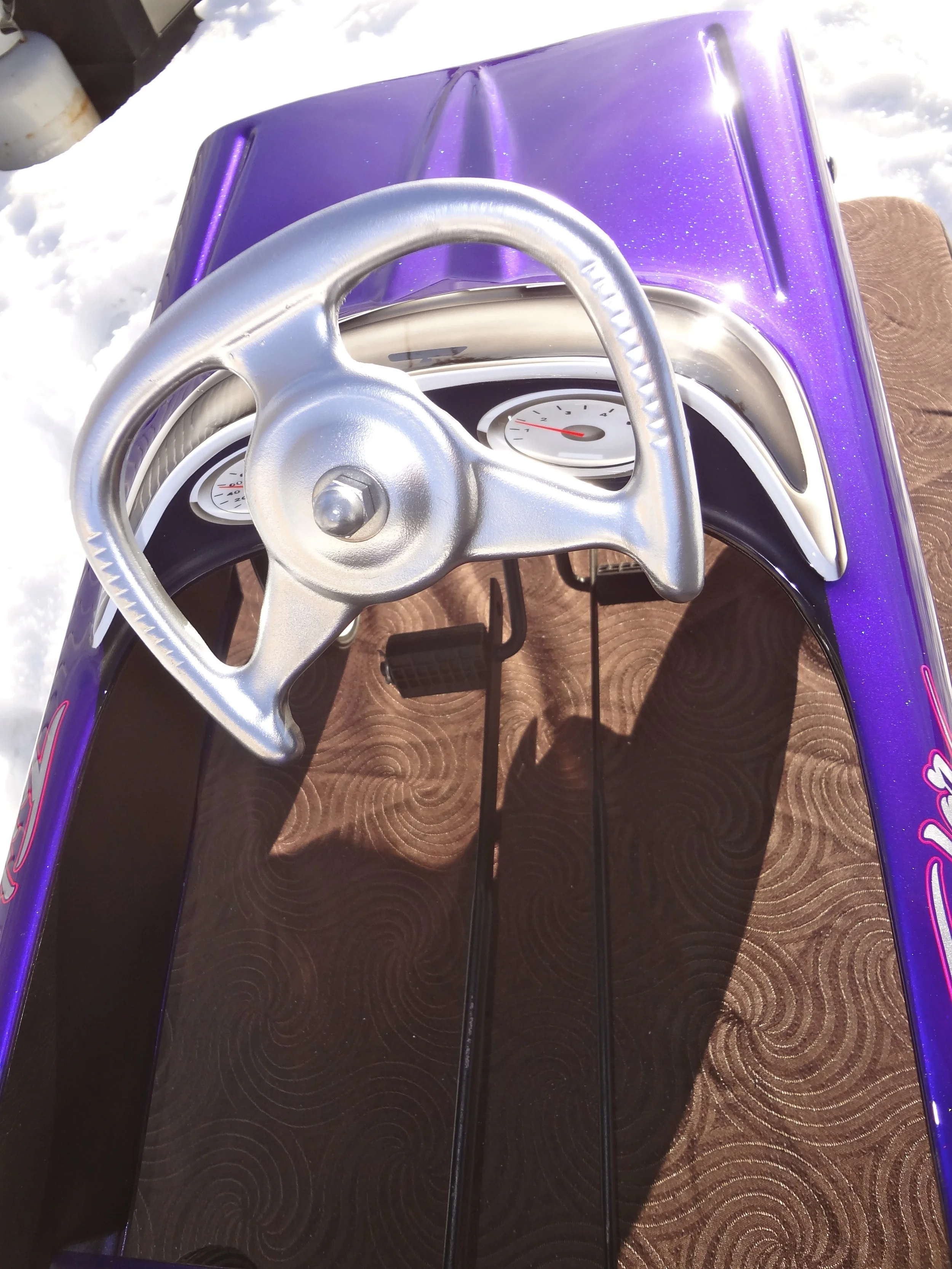 Purple Pedal Car — Carlisle Customs & Classics