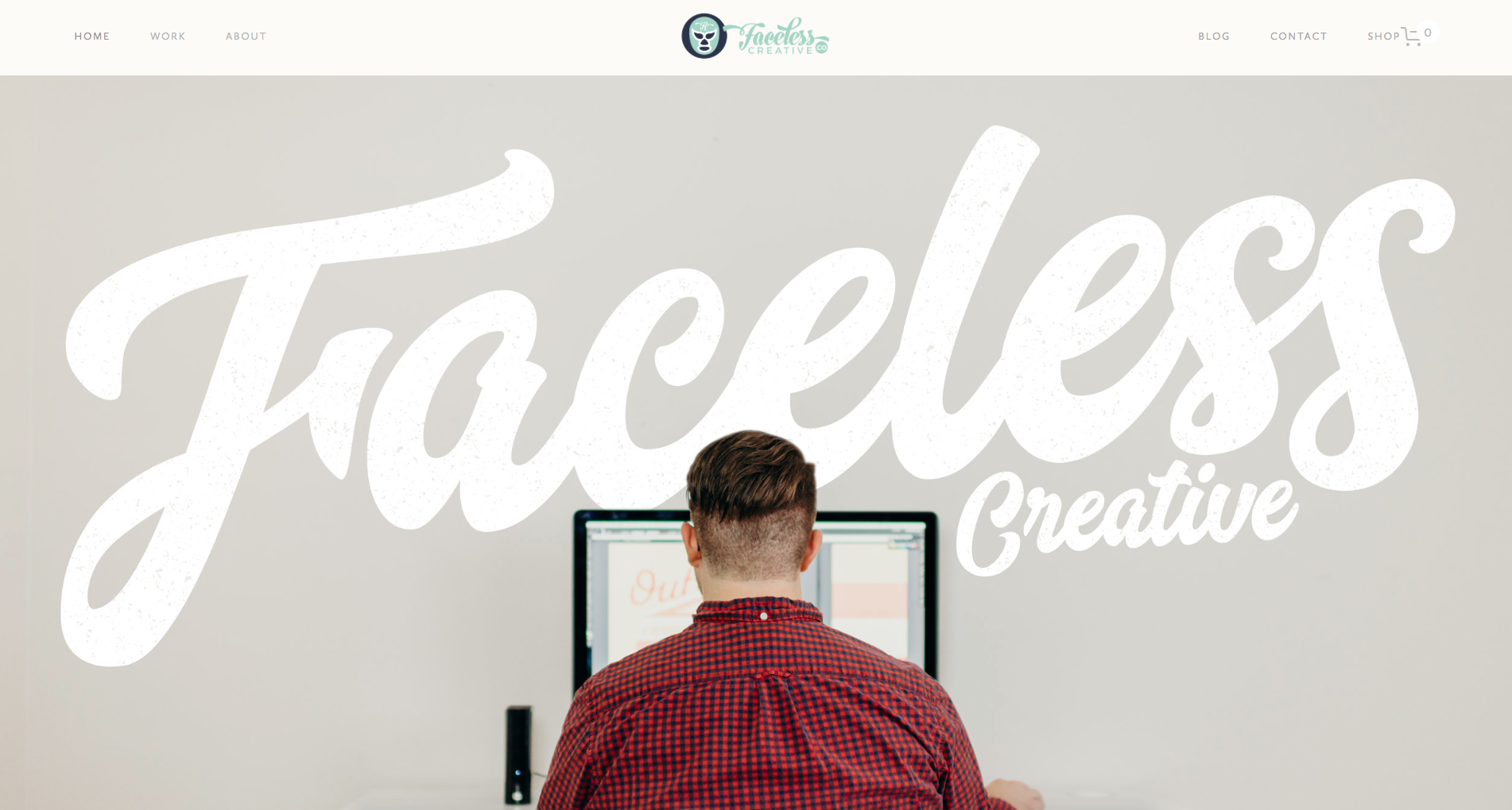 New home page.