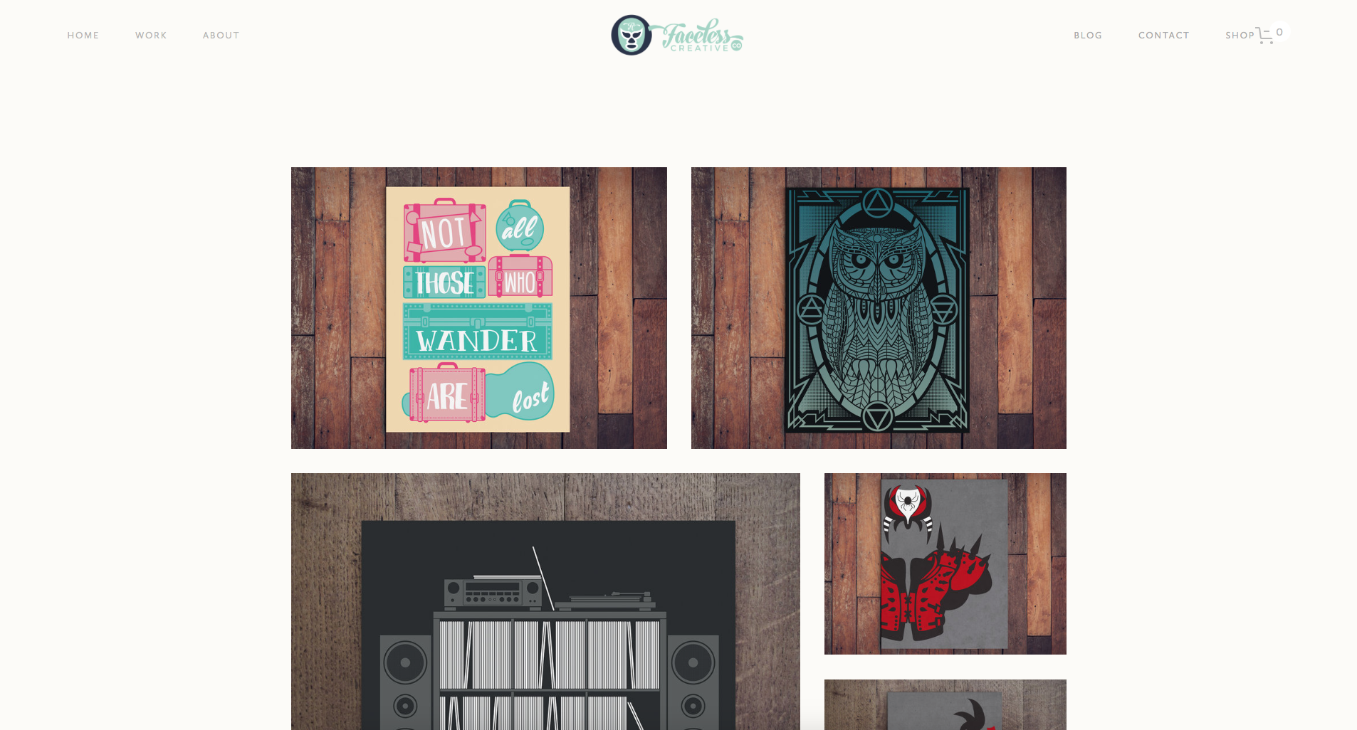 New posters page.