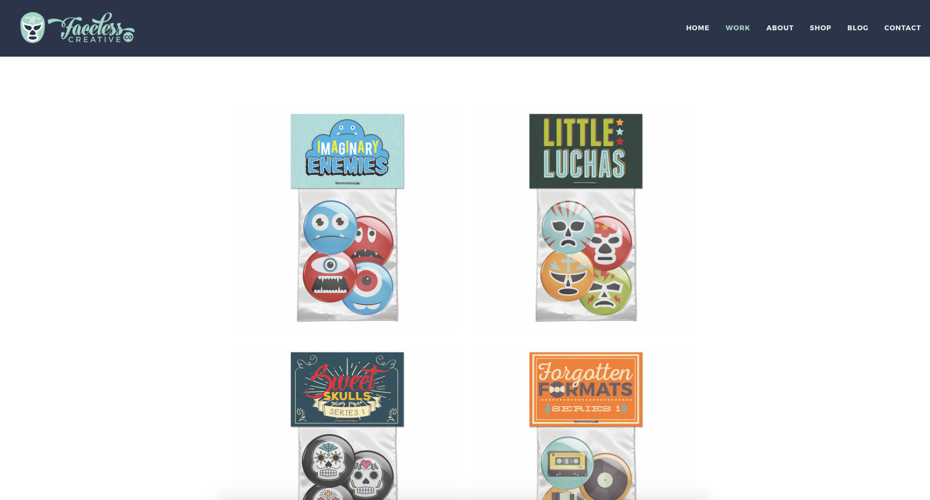 Old buttons page.