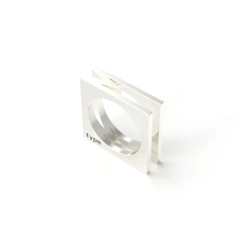 TYPE M  Alphabet Ring