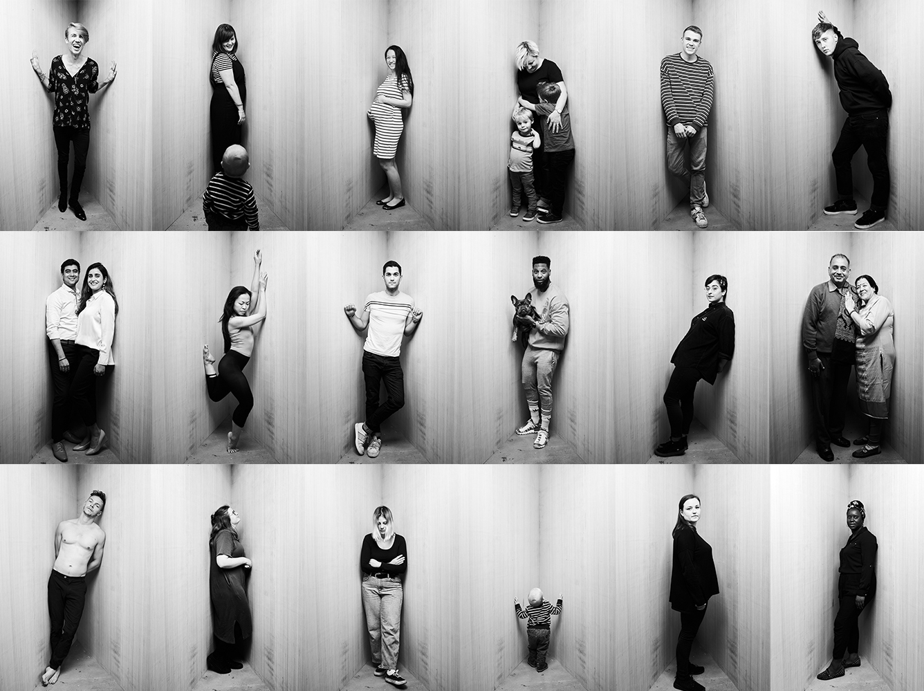 Selection of Portraits. The ISO Box Project 2019