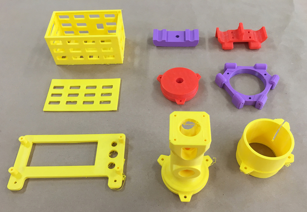 FDM 3D printed components