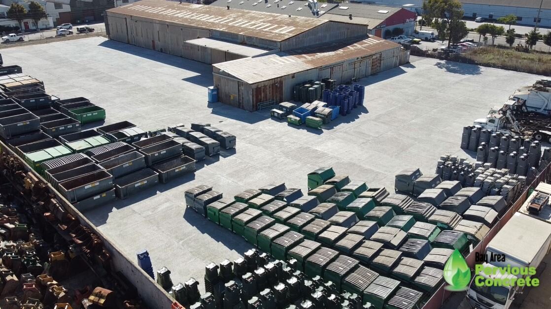 Commercial Lot Gets a Pervious Makeover