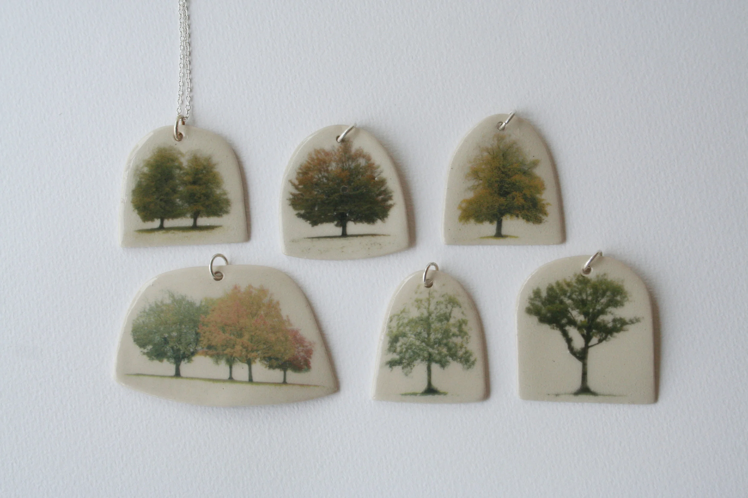 Tree necklaces