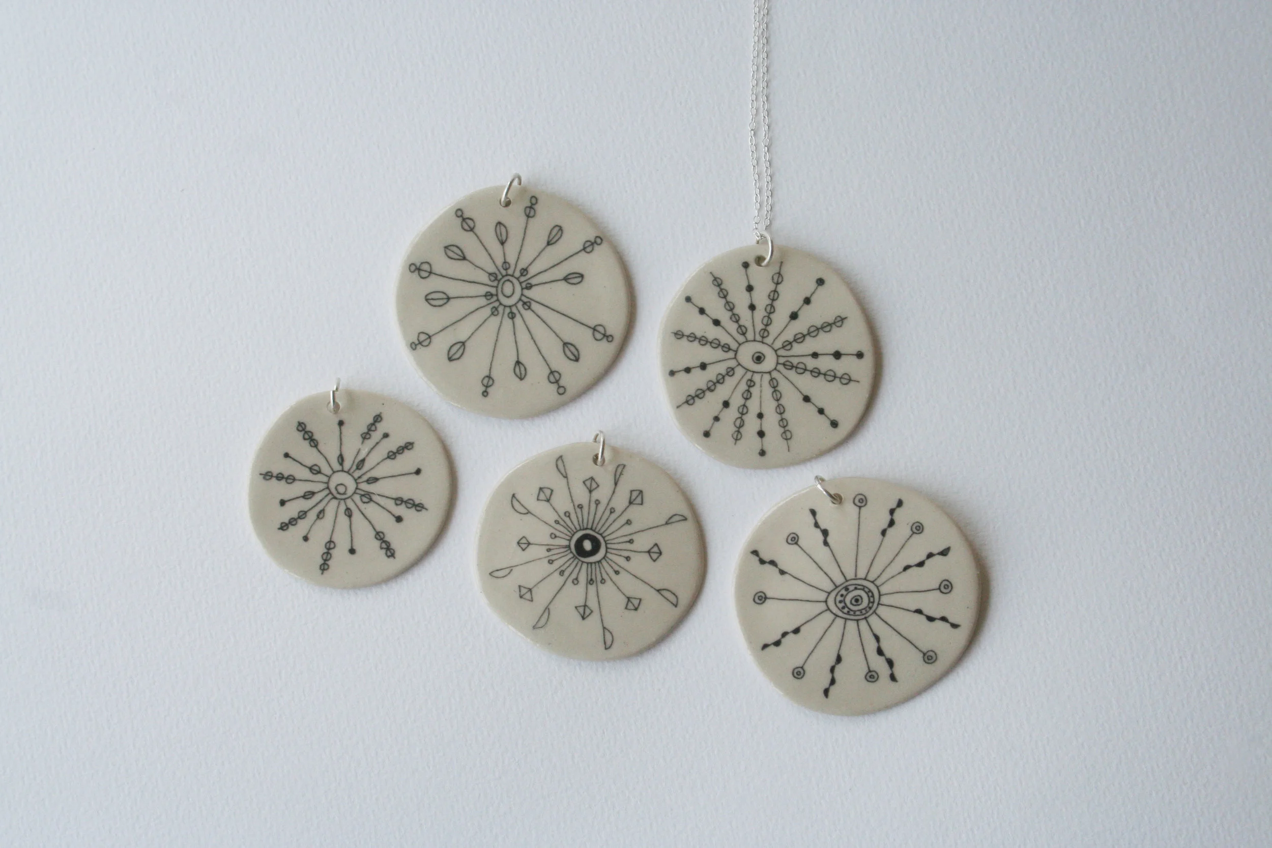 Geo necklaces