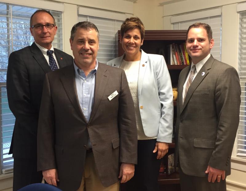 LtoR: Caylor, Cappellett, Sen. Bertino-Tarrant, Hart