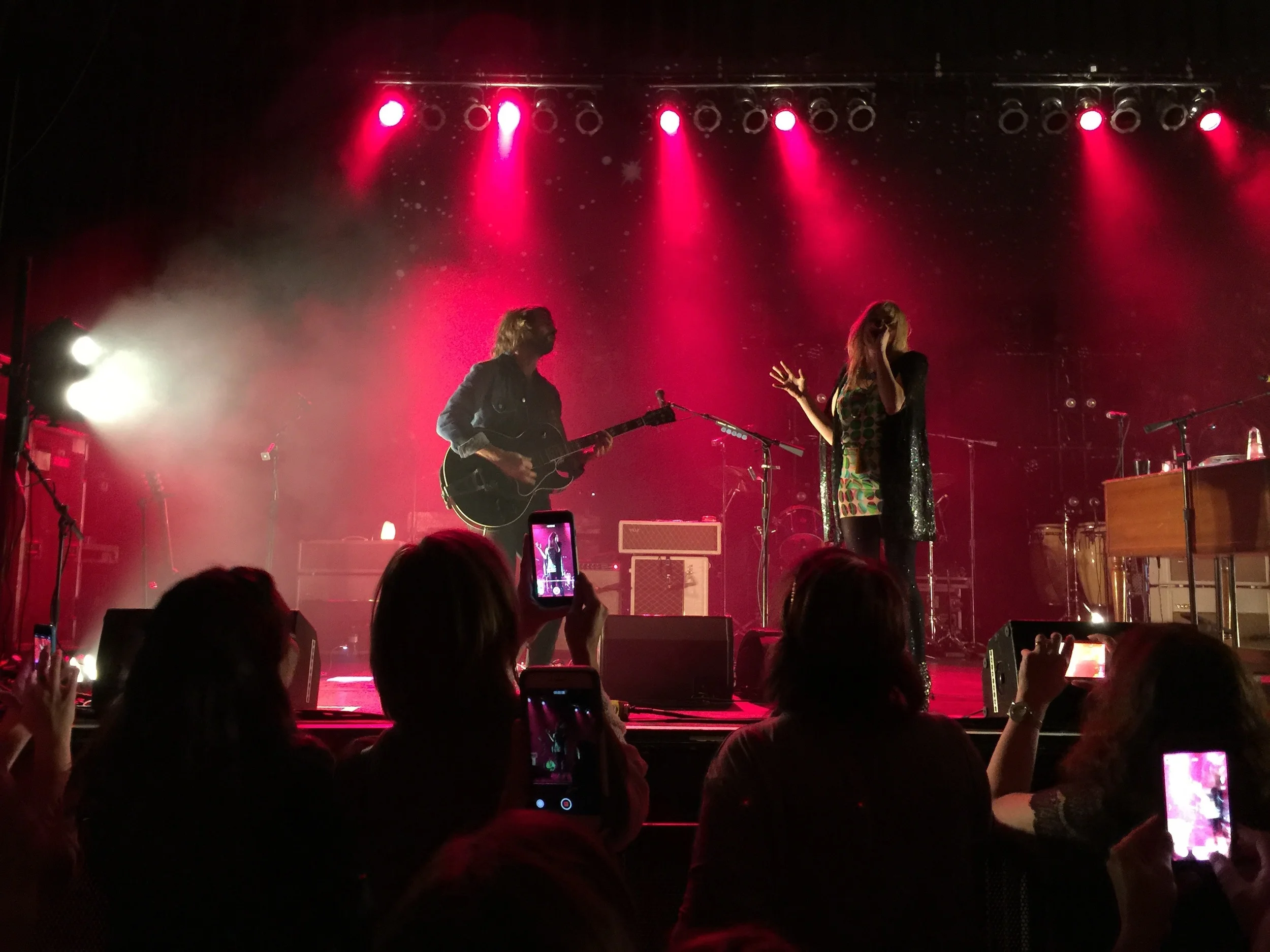Photo taken from 4 rows back at the Grace Potter Concert. The Old National Center in Indianapolis, IN. 10-16-15