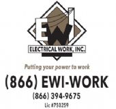 Buckle Sponsor Electrical Work, Inc. Putting you power to work. Lic# 750259 (866) EWI-WORK (951) 698-7758 www.electrical-work.com