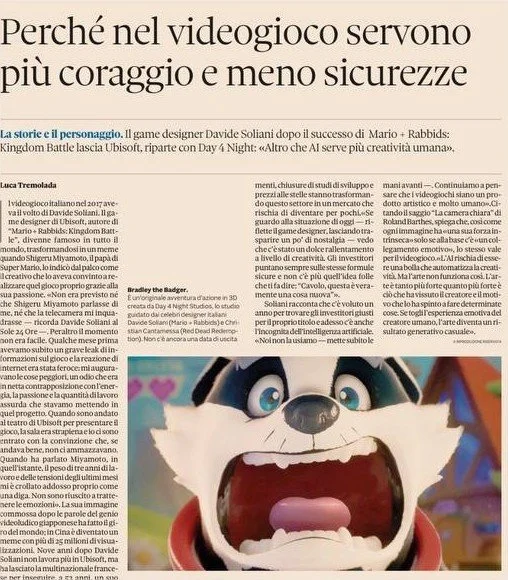 Interview with Italy’s leading financial newspaper, Il Sole 24 Ore.