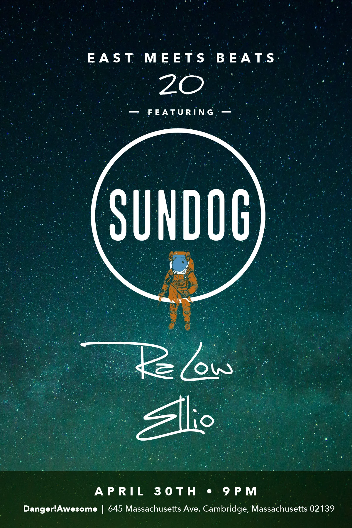  East Meets Beats #20 Featuring Sundog, Ellio, and Ra Low