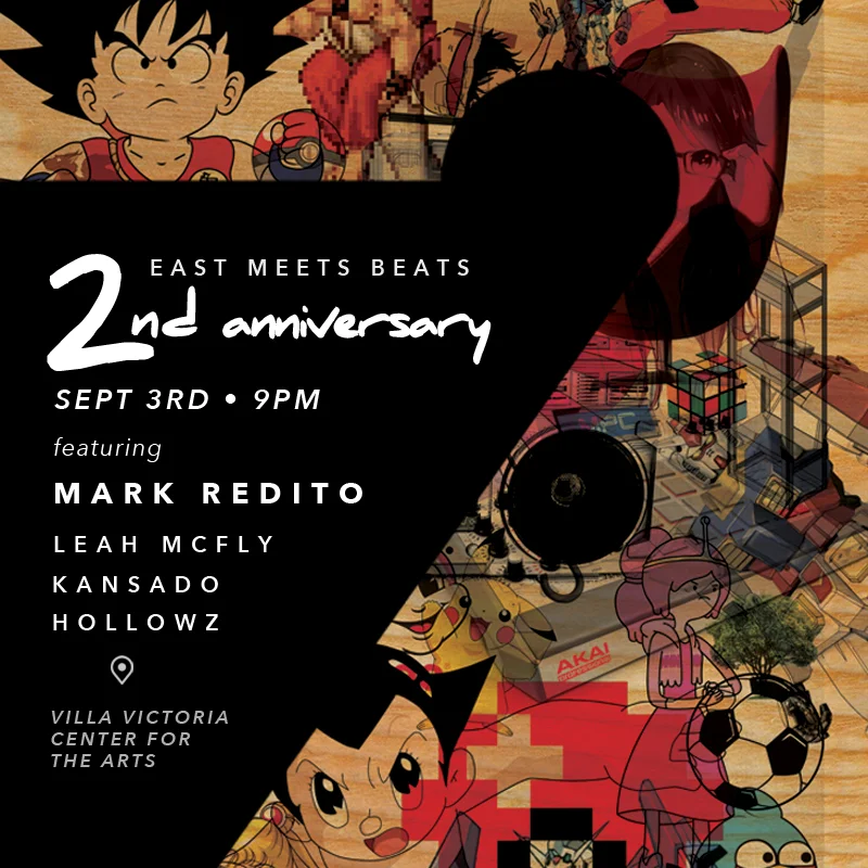 East Meets Beats (#24) 2nd Anniversary Featuring : Mark Redito, Kansado, Hollowz, and LeahMcFly