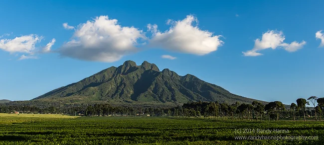 One of the 7 volcanoes that make up the National Park Areas of Uganda, Rwanda, and the Congo. This image was taken here . Nikon D4, 24-70mm f/2.8 @ 34mm, ISO 250, 1/640 sec at f/8.0