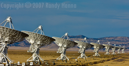 Very Large Array, Outside of Soccoro, New Mexico Nikon D2x, 200-400VR f4@ 340mm, ISO 250 f11 @1/500 sec