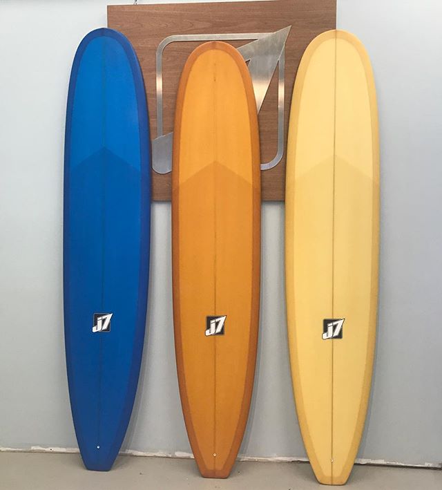 Time to get your glide on! Come down to J7 HQ and see how classy we're getting!!! 9'0&quot;, 9'2&quot; and 9'4&quot; fresh out of the shaping bay. #j7surfboards #equipped2rip