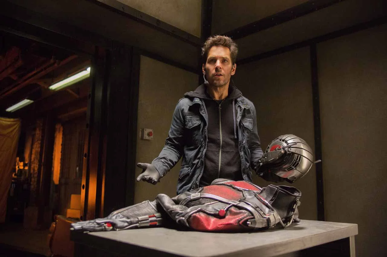 Paul Rudd as Scott Lang/Ant-Man. Marvel Studios.
