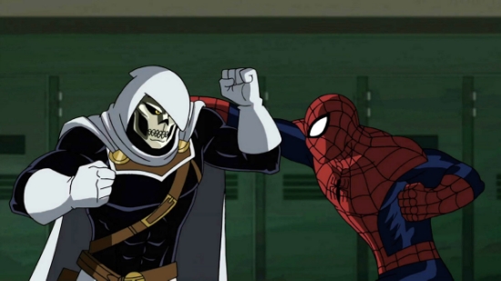It works in the cartoon, it would work in a movie as well.