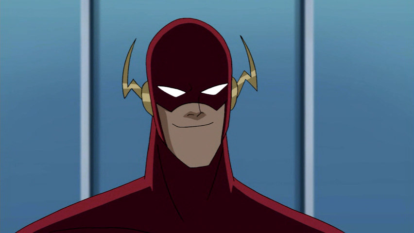 Wally West IS the Flash Justice League produced by Bruce Timm. Warner Bros. 