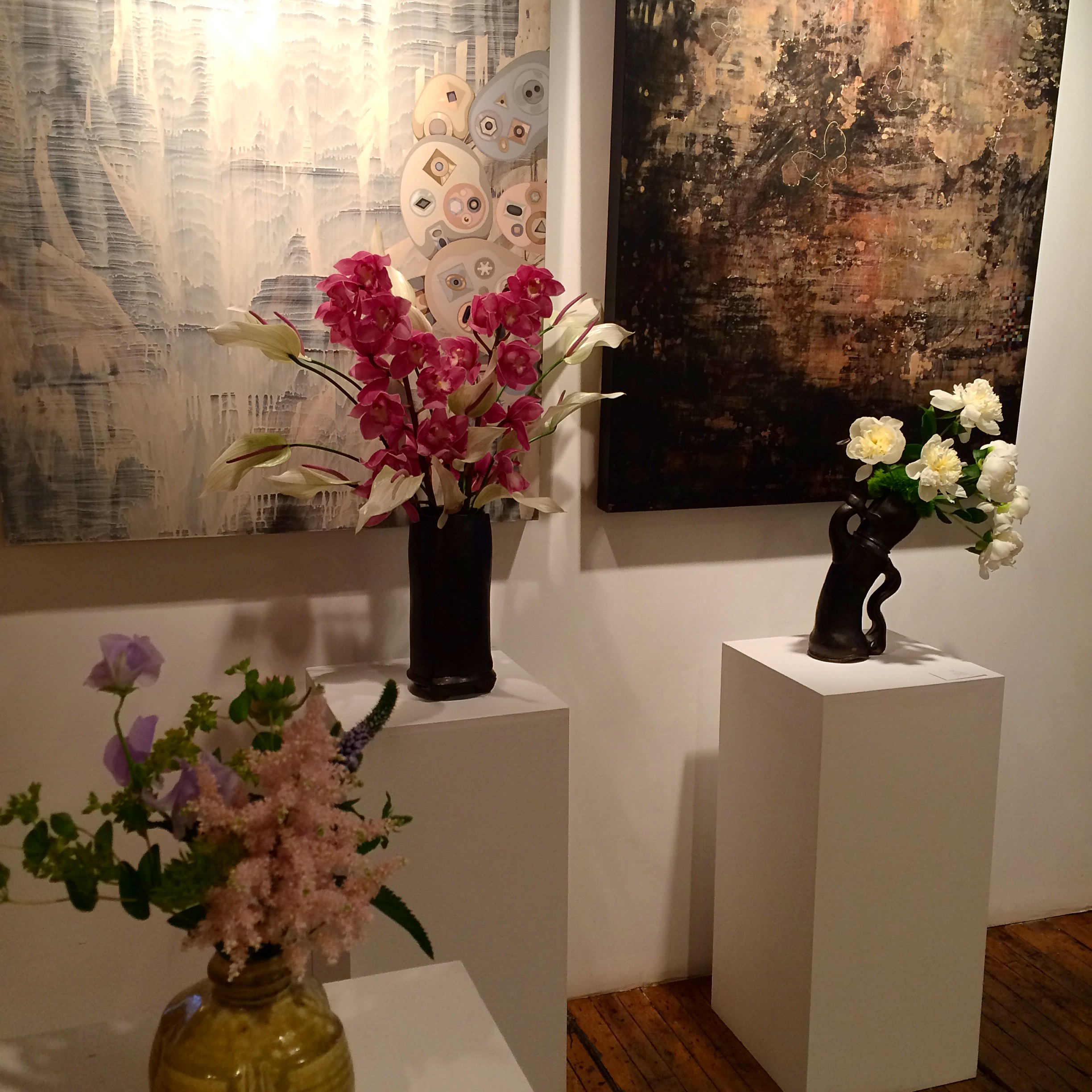 Check out the stunning Spruce arrangements at our second ArtPlusOne event!