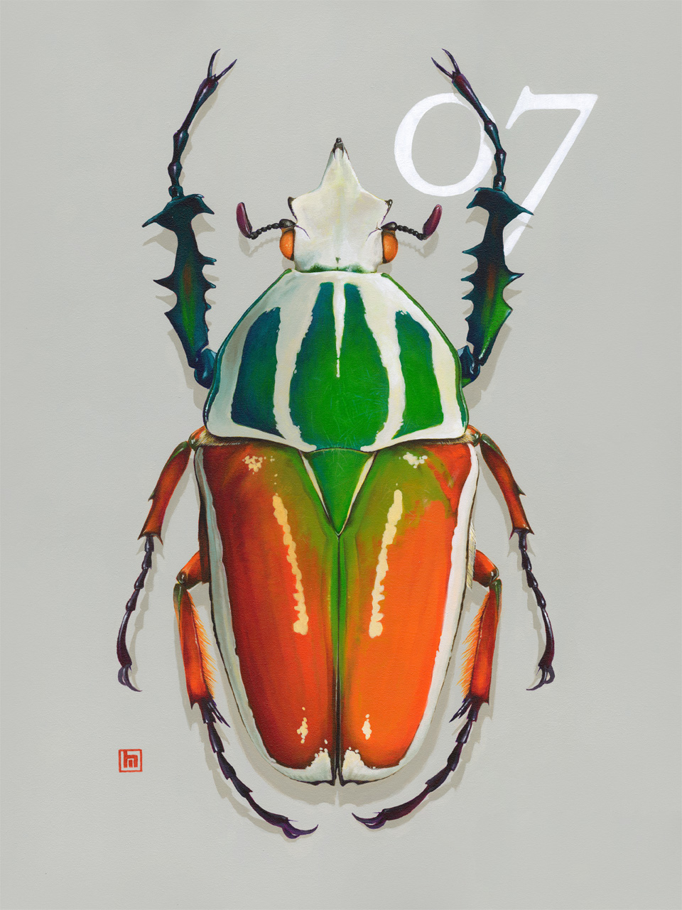 #7 Goliath Beetle