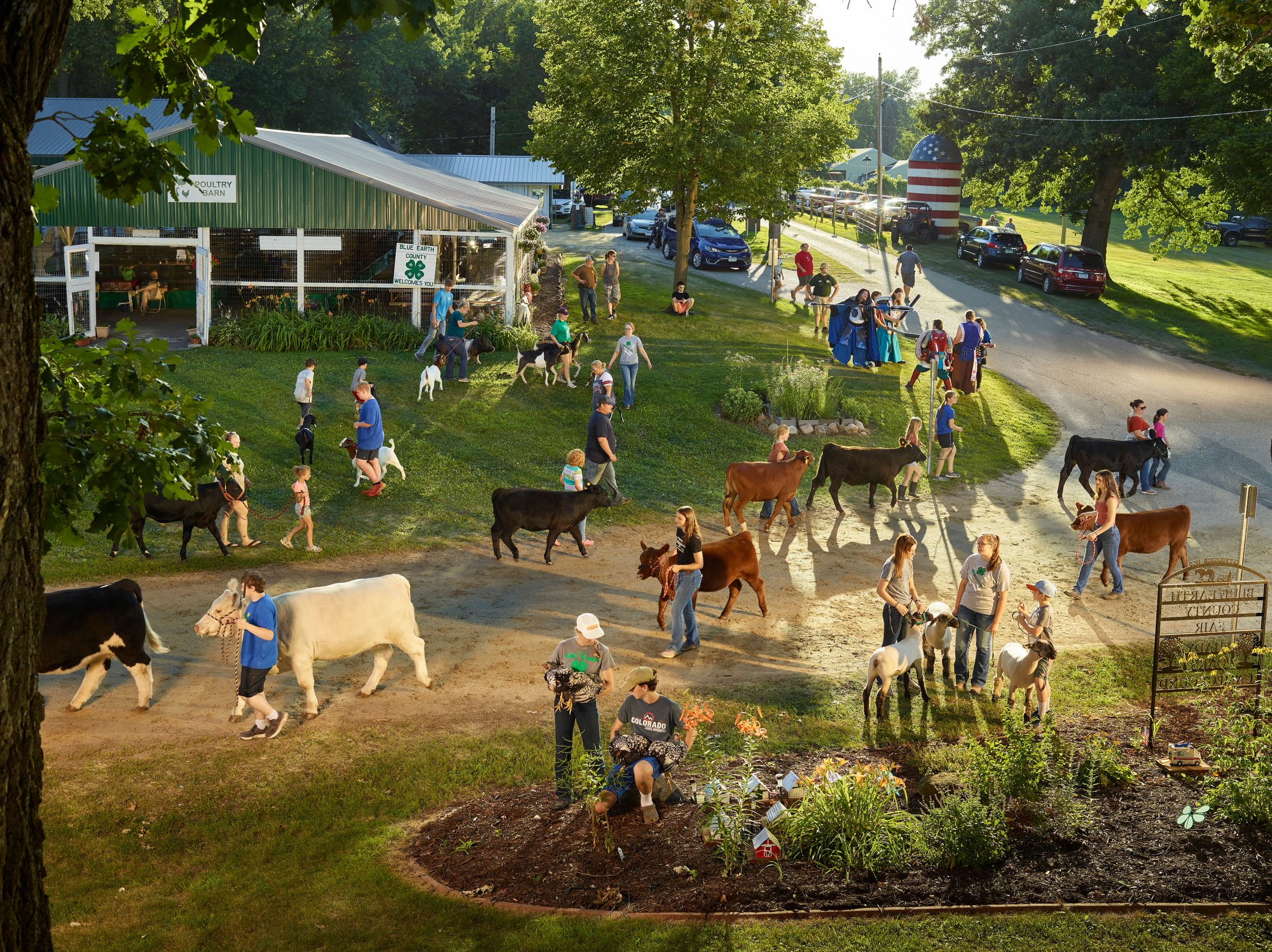 Live Action Role Players, Blue Earth County Fair, Minnesota, 2022
