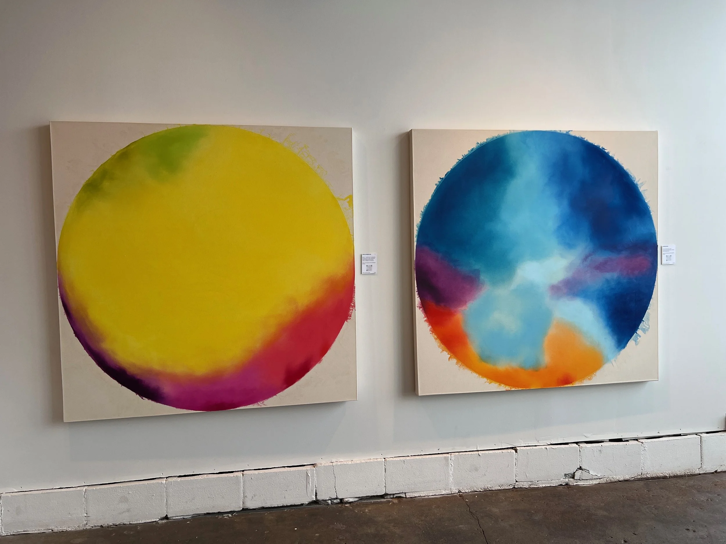 (IN)HALATION install pictures 