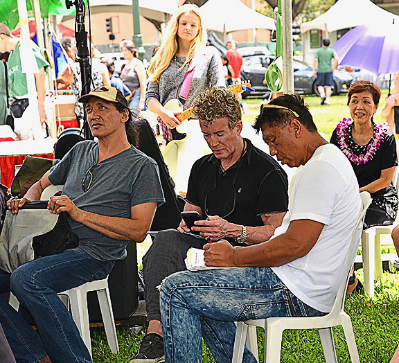 Singer-Songwriters John Cruz, Barry Flanagan, Ken Makuakane