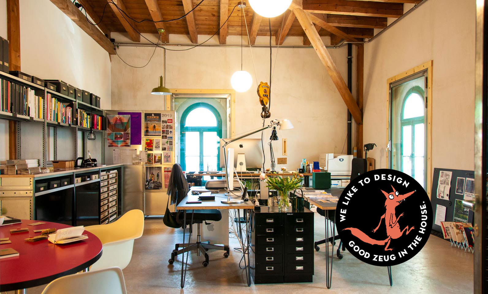 Das Atelier JoosWolfangel ist neu im Zeughaus1, Winterthur.