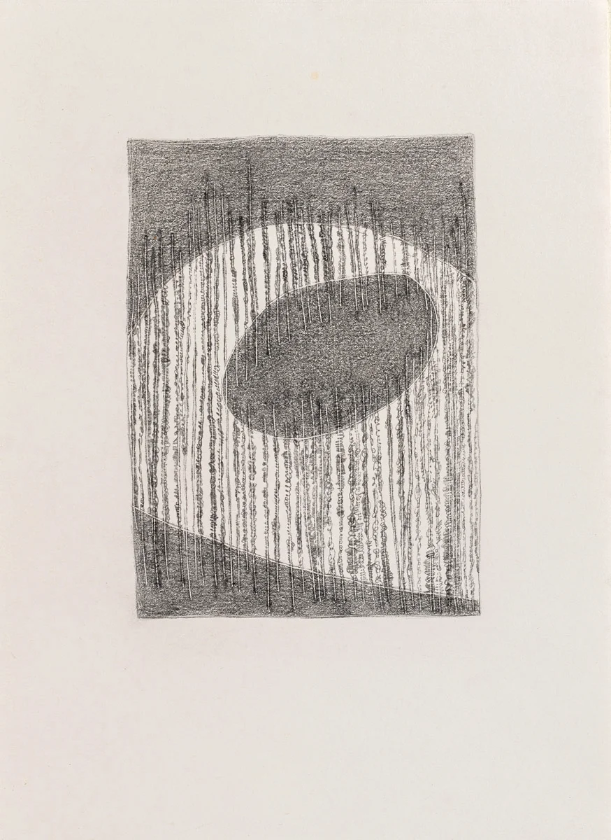 Meditation Series, Graphite 7" x 11"