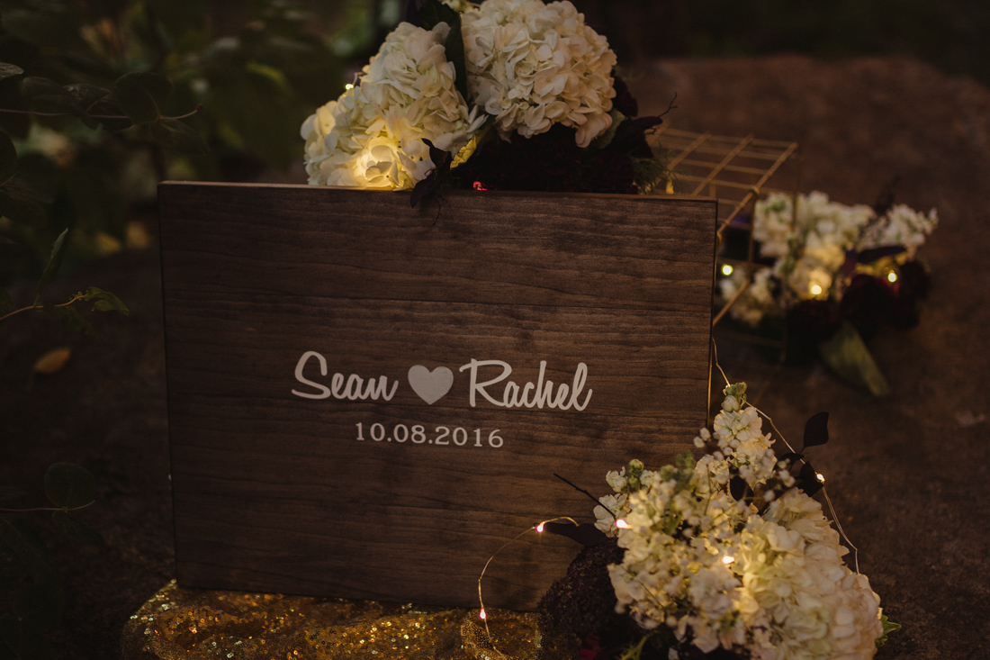 Incline Village, NV venue wedding sign photo