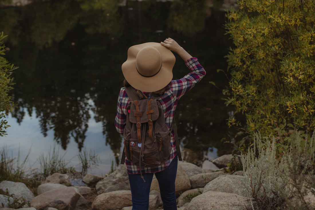 Galena Creek Fish Hatchery engagement session photo