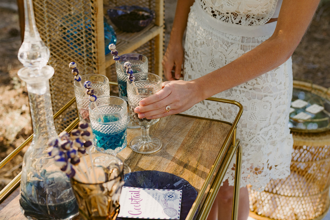 Bohemian styled bar photo