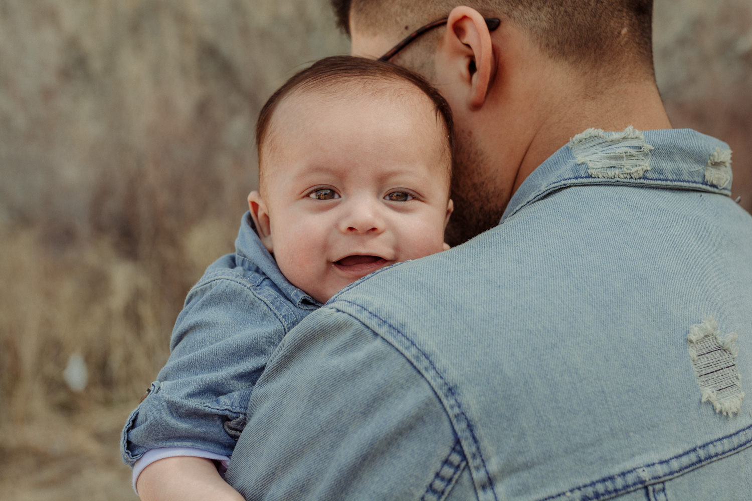 Wilson Canyon Family Session baby photo