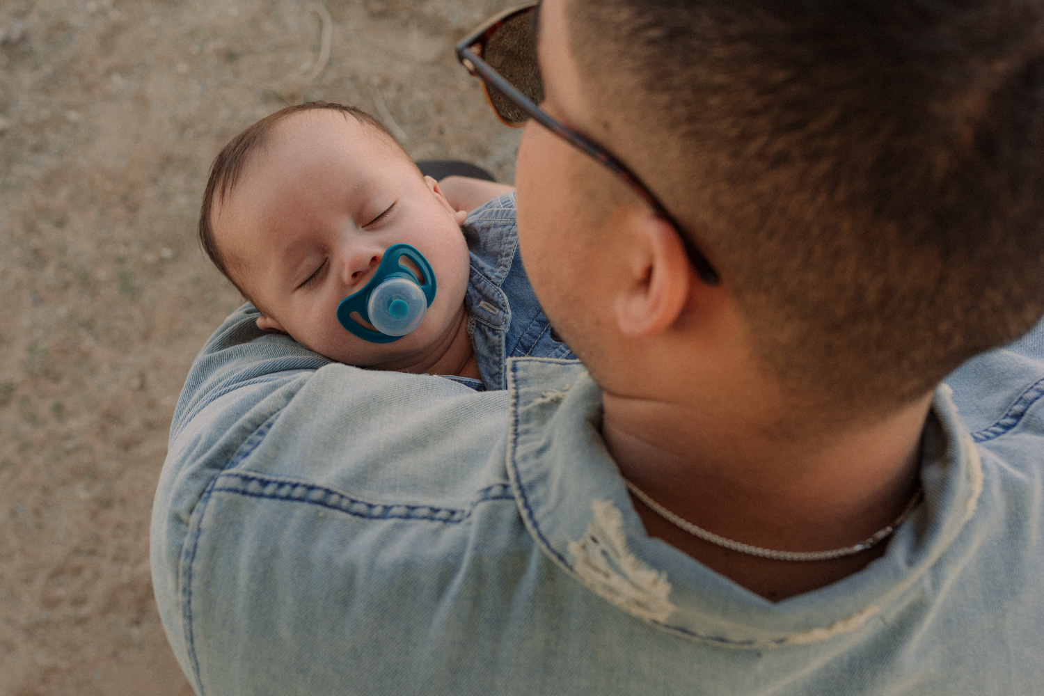 Wilson Canyon Family Session baby photo