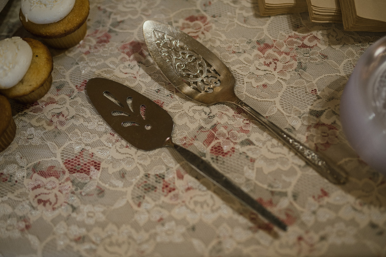 Wilbur D May Museum wedding, Beauty and the Beast wedding utensils photo