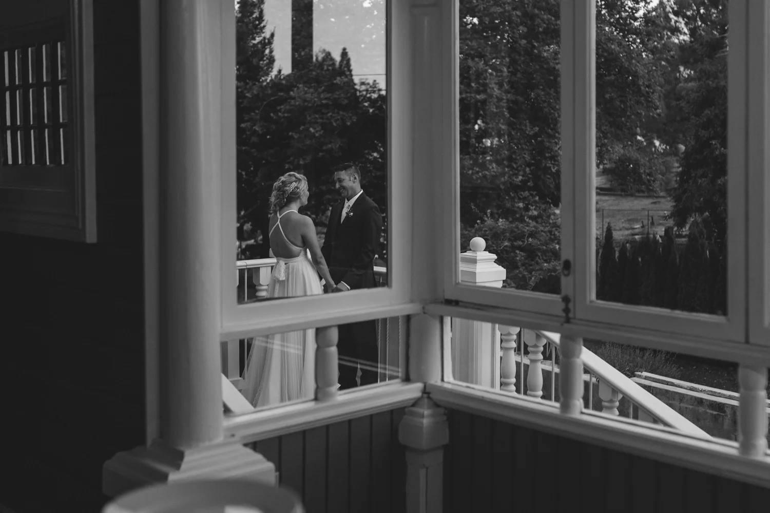 Wedgewood Sequoia Mansion wedding photo