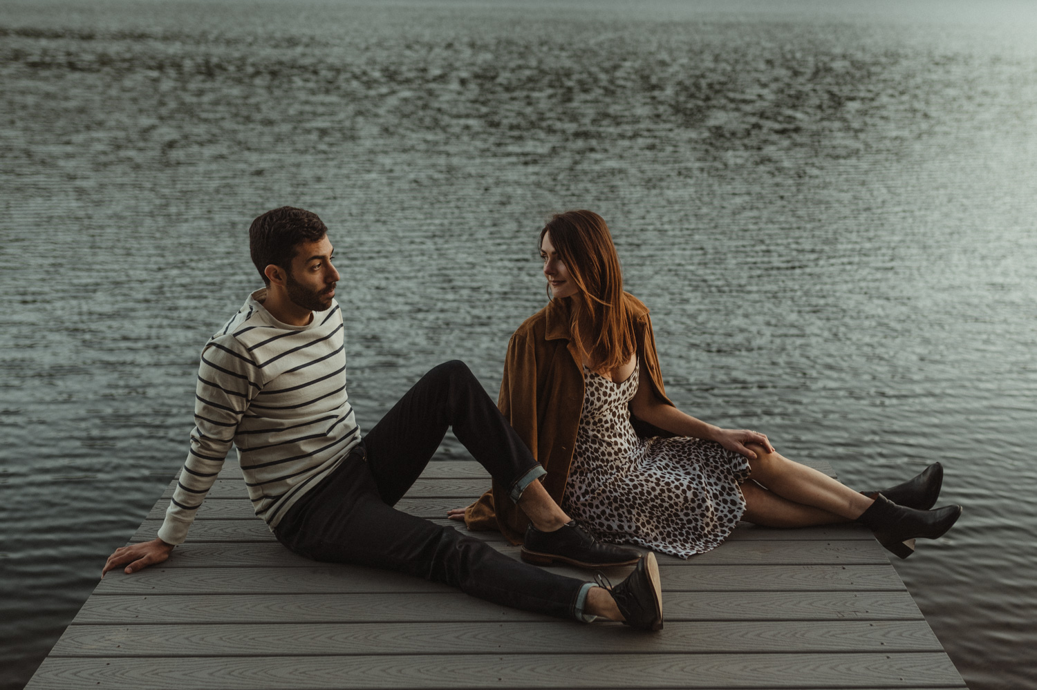 North Lake Tahoe engagement editorial photo