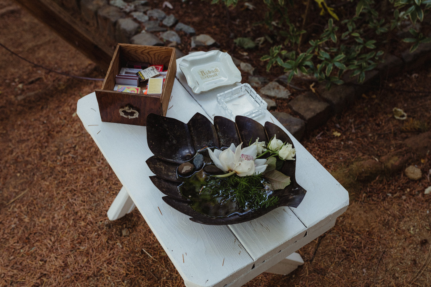 Nevada City Wedding ceremony Japanese photo
