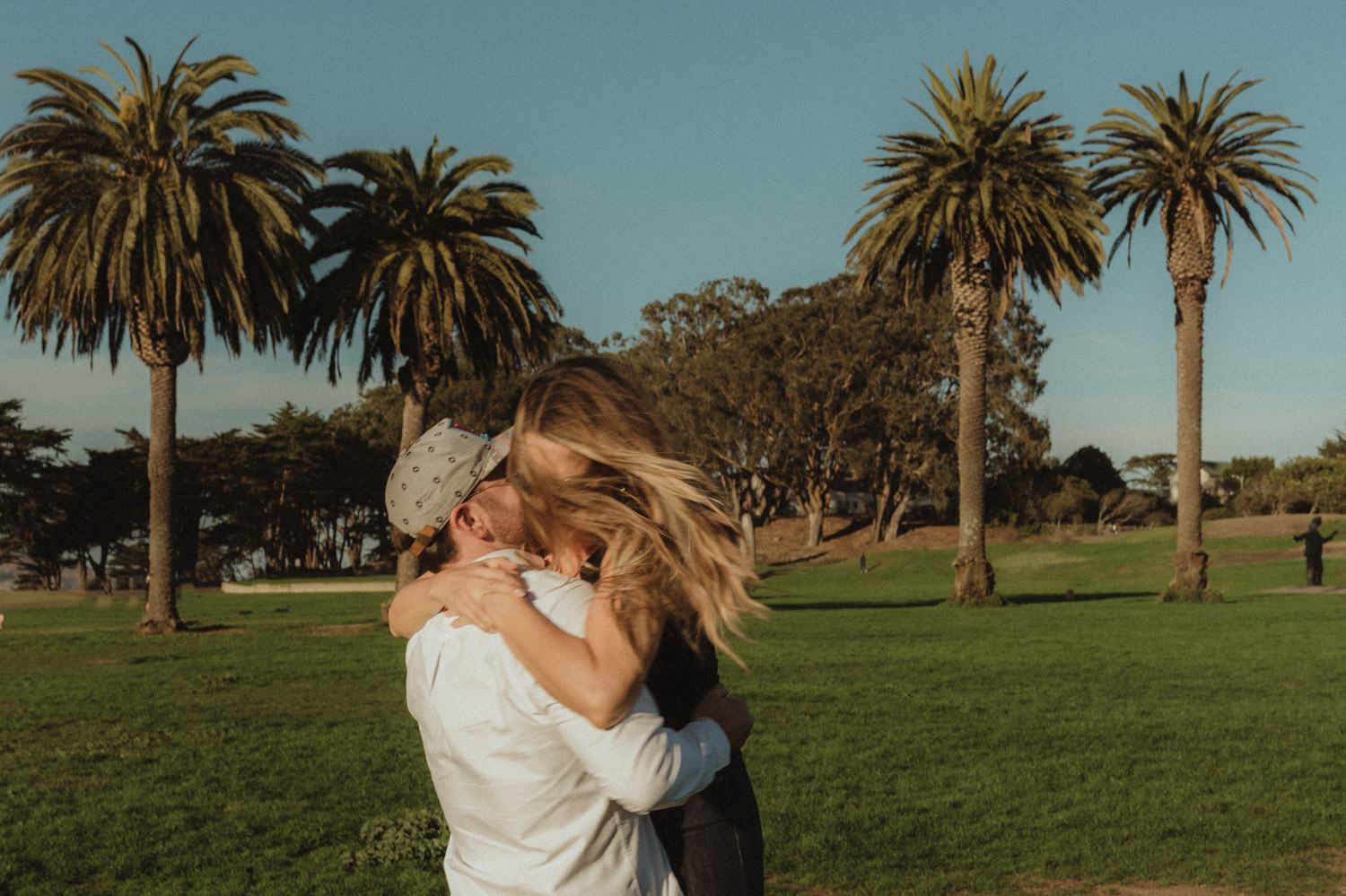 San Francisco engagement couple photo