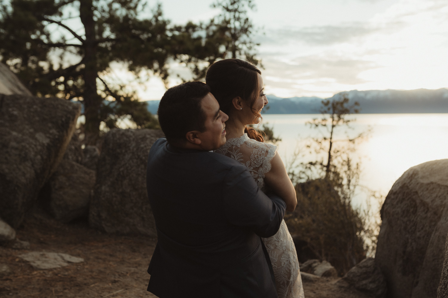 Logan Shoals elopement candid photo